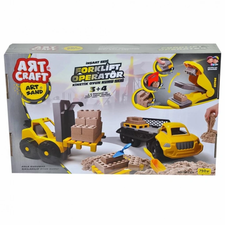 BFS Nessiworld 03744 ARTSTAND FORLİFT OPERATÖR KUM SET
