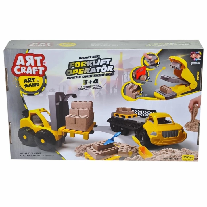 BFS Nessiworld 03744 ARTSTAND FORLİFT OPERATÖR KUM SET