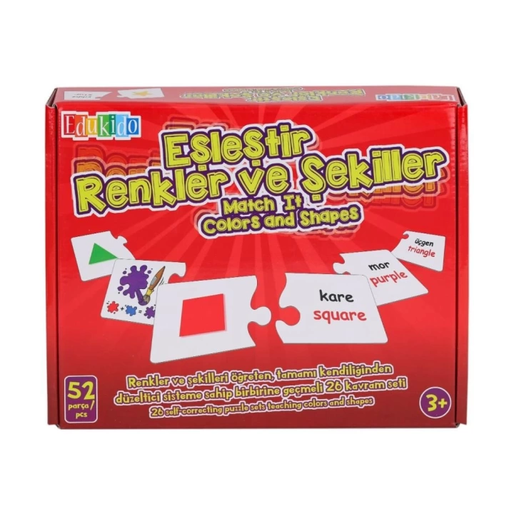 BFS Nessiworld 1001-CS Eşleştir Renkler ve Şekiller