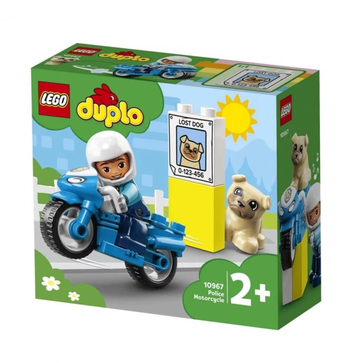 BFS Nessiworld 10967 Lego Duplo - Polis Motosikleti 5 parça +2 yaş