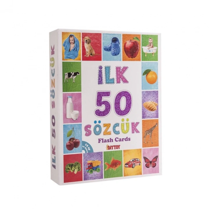 BFS Nessiworld 1161  Flash Cards  İlk 50 Sözcük -DıyToy
