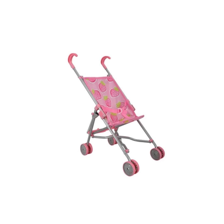 BFS Nessiworld 13001 Katlanır Metal Baston Oyuncak Puset Çilek Desenli