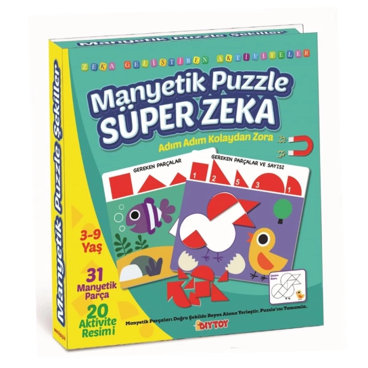 BFS Nessiworld 1536 MANYETİK PUZZLE SÜPER ZEKA
