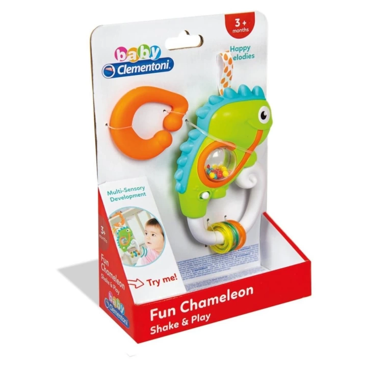 BFS Nessiworld 17332 Baby Clementoni - İnteraktif Bukalemun Oyuncak +6 ay