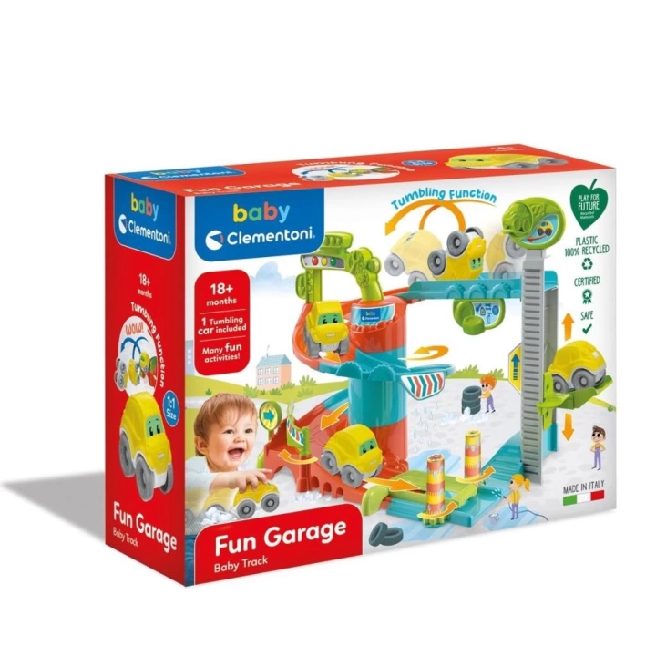 BFS Nessiworld 17404 Baby Clementoni - Eğlenceli Garaj +3 ay
