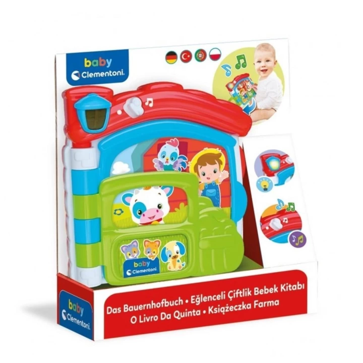 BFS Nessiworld 17652 Baby Clementoni - Bebek Kitabı