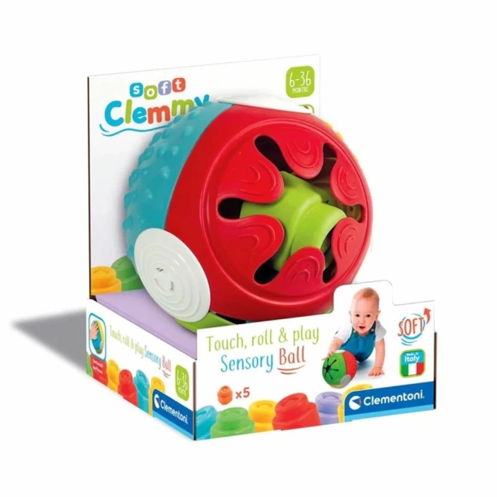 BFS Nessiworld 17689 Soft Clemmy - Yumuşak Blok Duyusal Top 5 parça 6-36 ay