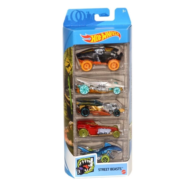 BFS Nessiworld 1806 Kampanya - Hot Wheels Beşli Araba Seti - ERKOL özel kampanya fiyatı