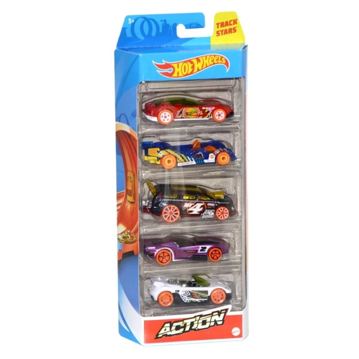 BFS Nessiworld 1806 Kampanya - Hot Wheels Beşli Araba Seti - ERKOL özel kampanya fiyatı