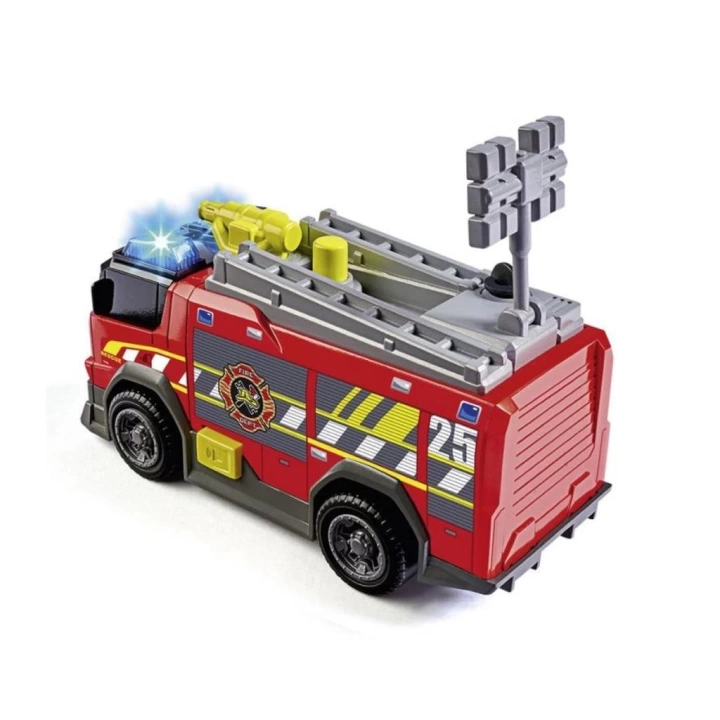 BFS Nessiworld 203302028 Dickie, Sesli ve Işıklı İtfaiye Kamyonu 15 cm