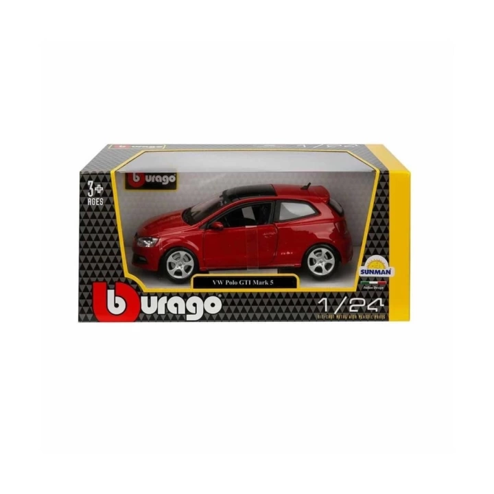 BFS Nessiworld 21059 Burago 1:24 Volkswagen Polo GTI Mark 5 Model Araba