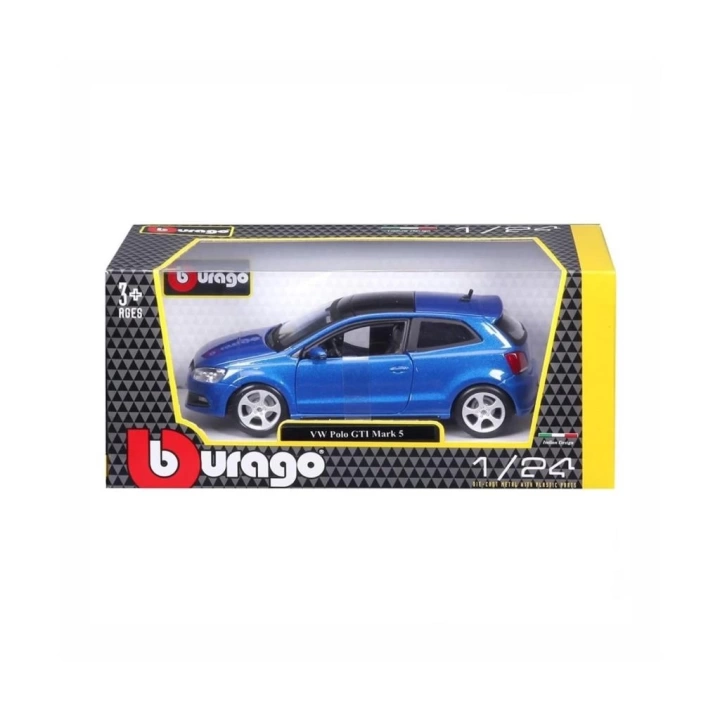 BFS Nessiworld 21059 Burago 1:24 Volkswagen Polo GTI Mark 5 Model Araba