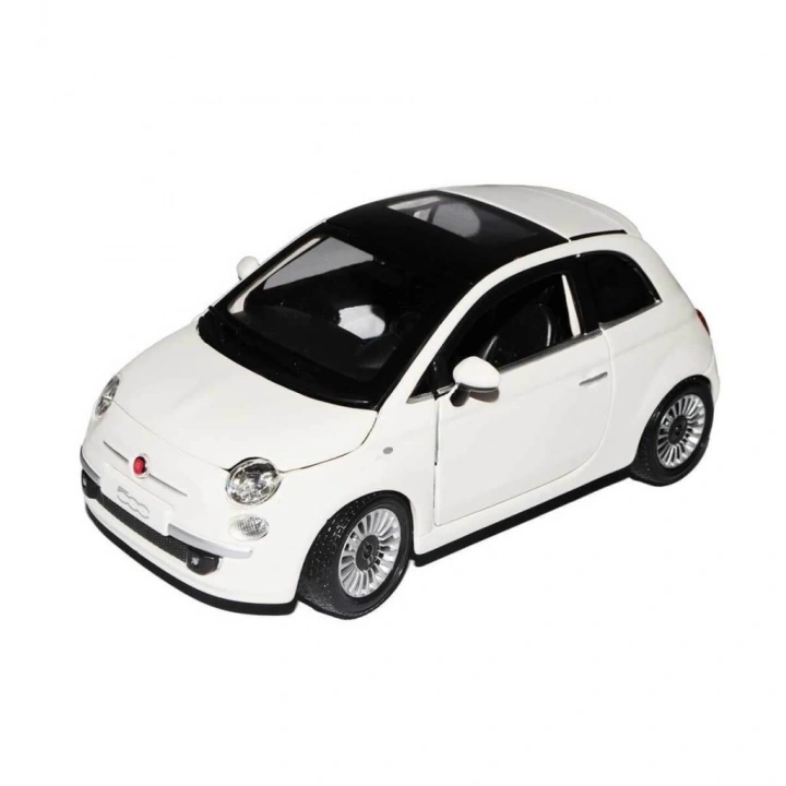 BFS Nessiworld 22106 Burago 1:24 Fiat 500 2007 Model Araba