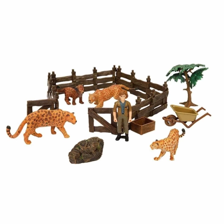 BFS Nessiworld 2691  Farm World Vahşi Hayvanlar Oyun Seti