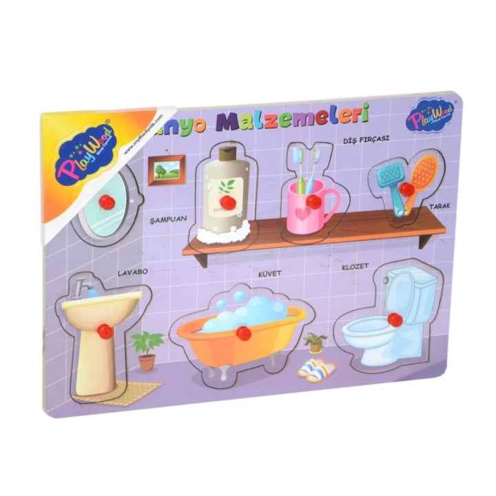 BFS Nessiworld 296/297 Onyıl, Ahşap Tutmalı Banyo Malzemeleri