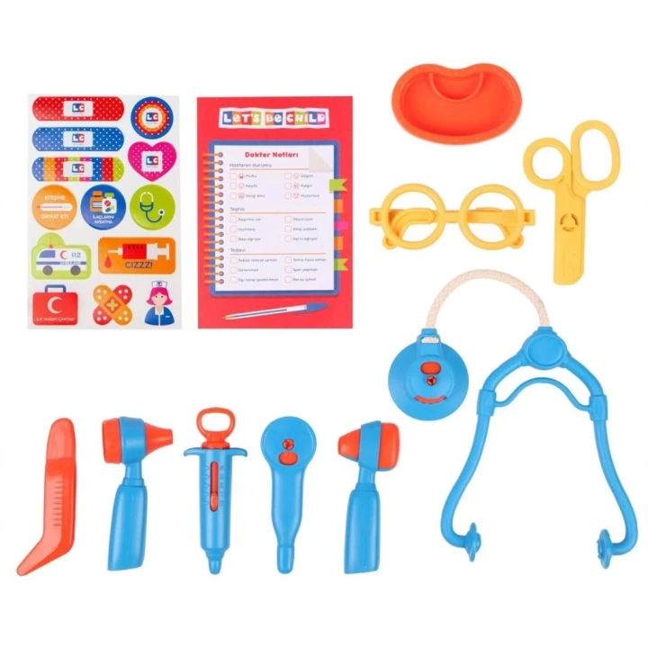 BFS Nessiworld 30898 Lets be Child - Çantalı Doktor Oyun Seti +36 ay