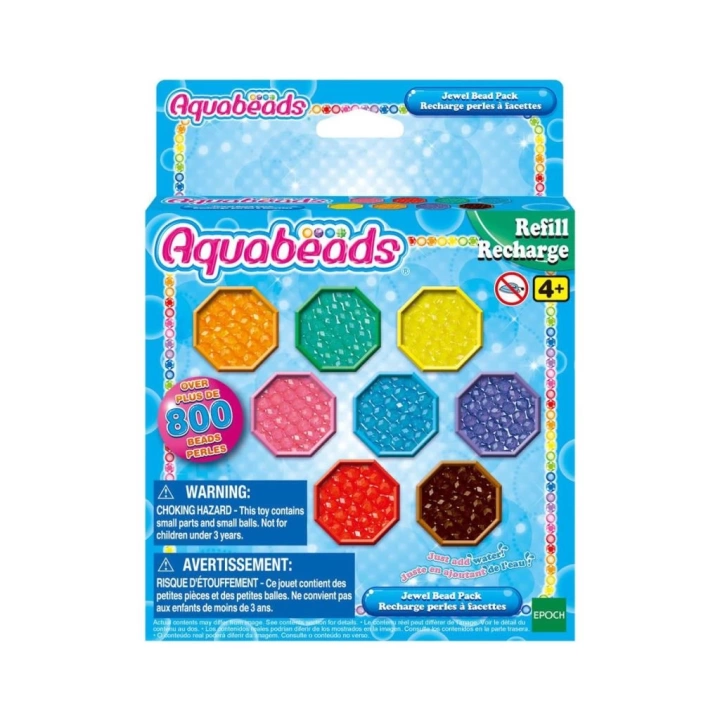 BFS Nessiworld 31520 Epoch AquaBeads Kristal Boncuk Paketi - Yedek Paket, 800 parça +4 yaş
