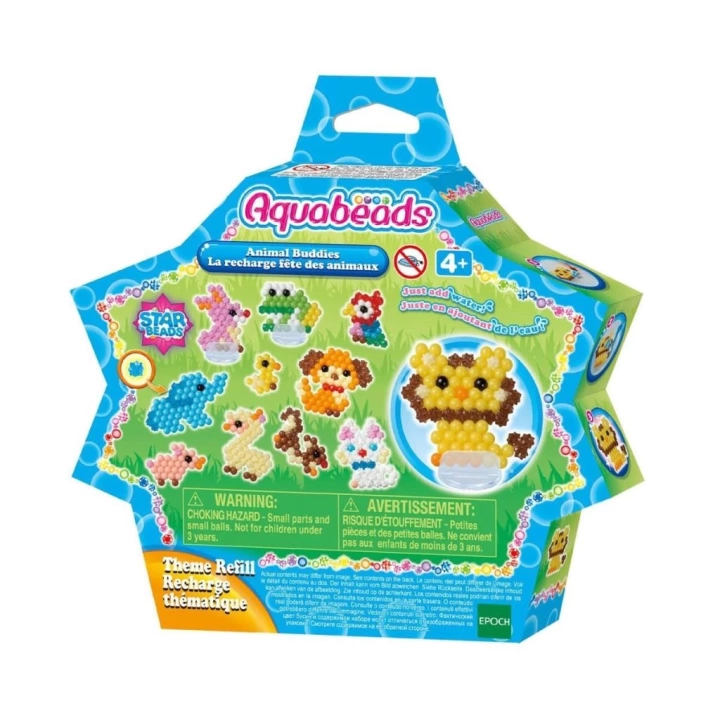 BFS Nessiworld 31915 AquaBeads Hayvan Dostlar Seti 600 parça +4 yaş