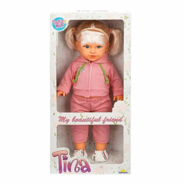 BFS Nessiworld 40051 Tina Sporty Bebek 45 cm -Sunman