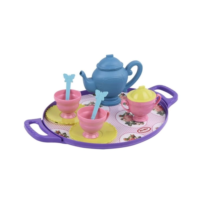 BFS Nessiworld 4040 Tepsili Çay Seti -Zuzutoys