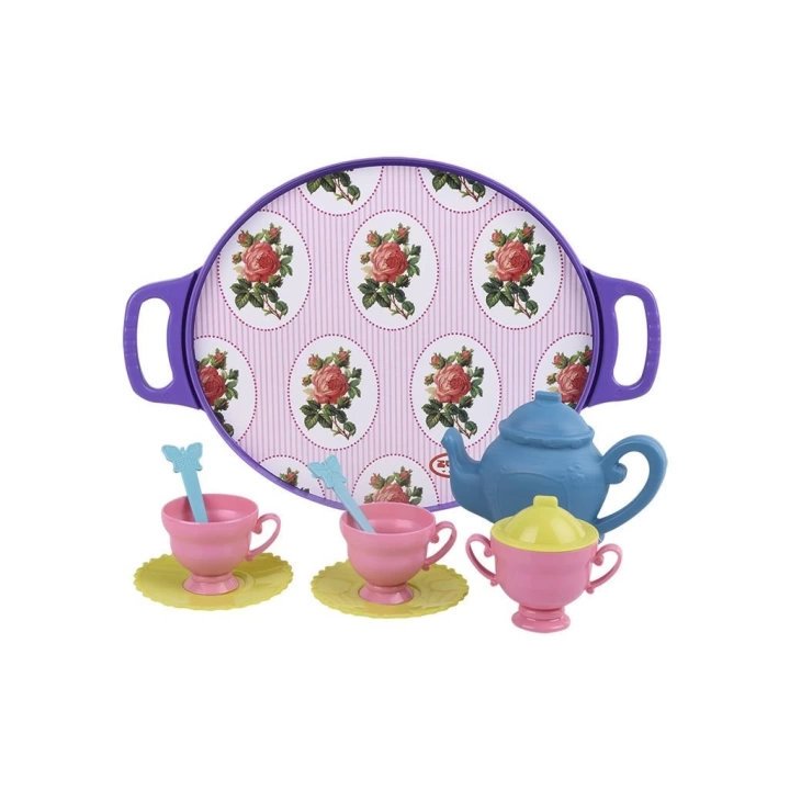BFS Nessiworld 4040 Tepsili Çay Seti -Zuzutoys