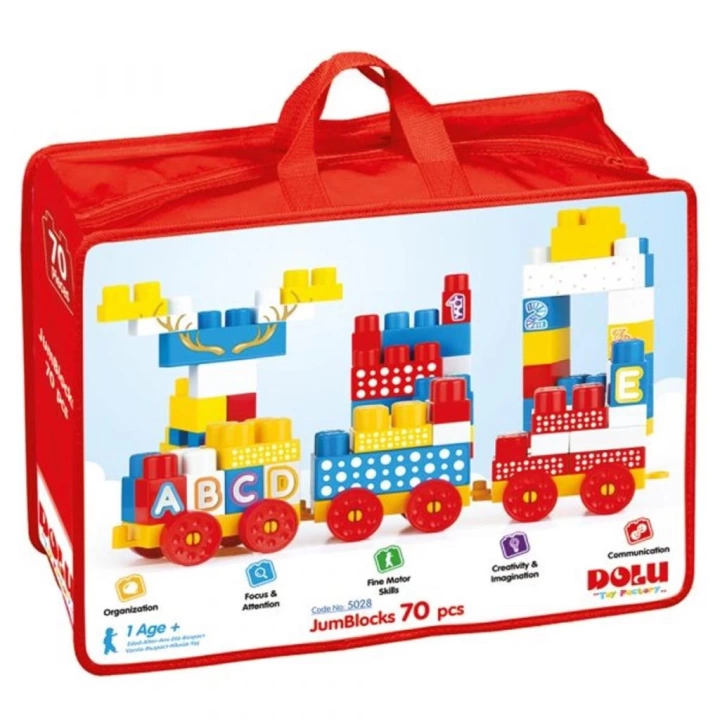 BFS Nessiworld 5028 OYUNCAK ÇANTALI MEGA BLOK 70 LI