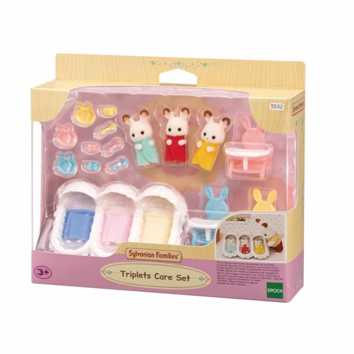 BFS Nessiworld 5532 Sylvanian Families Üçüzler Bakım Seti +4 yaş