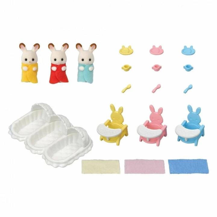 BFS Nessiworld 5532 Sylvanian Families Üçüzler Bakım Seti +4 yaş