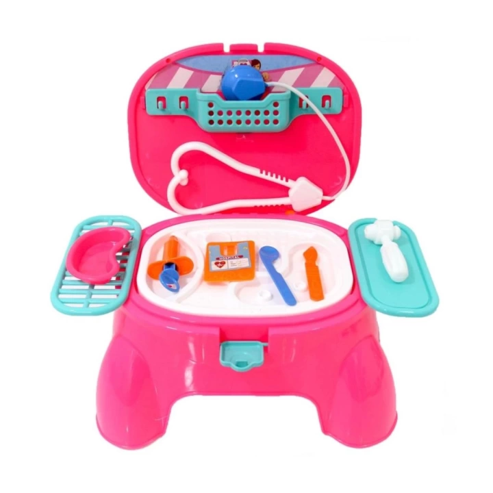 BFS Nessiworld 573-BP LITTLE NURSE OYUN TABURESİ DOKTOR SET KIZ