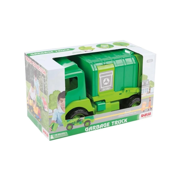 BFS Nessiworld 7120 OYUNCAK ÇÖP KAMYONU PENCERELİ KUTUDA