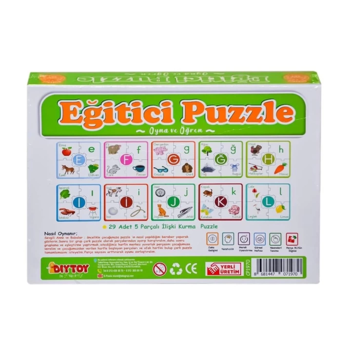BFS Nessiworld 7197 ÇARK PUZZLE ALFABE