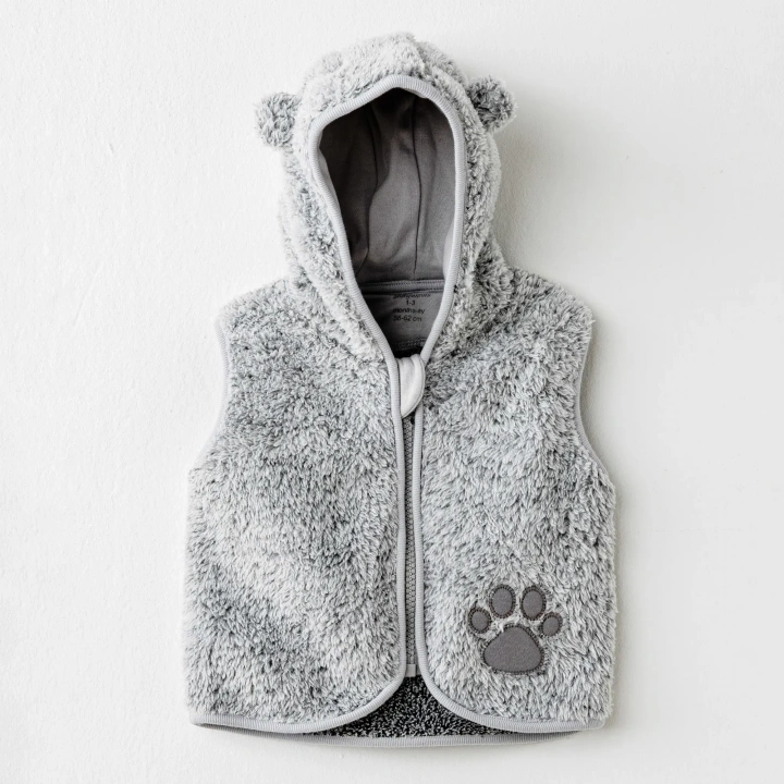 BFS NessiWorld AC26026 Keep Smiling Yelek Grey