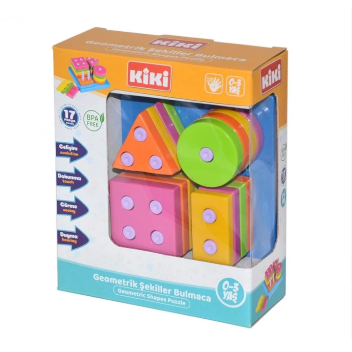 BFS Nessiworld AE-1410 KİKİ GEOMETRİK ŞEKİLLER BULMACA