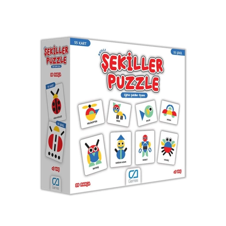 BFS Nessiworld CA.5114 ŞEKİLLER PUZZLE