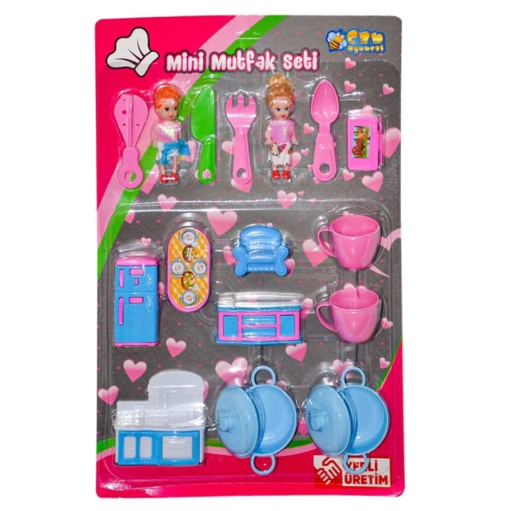 BFS Nessiworld CN2089 Kartela Çay Takımı -HalitCan