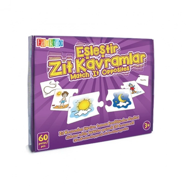 BFS Nessiworld EDU-1012 Eşleştir Zıt Kavramlar -Chiva