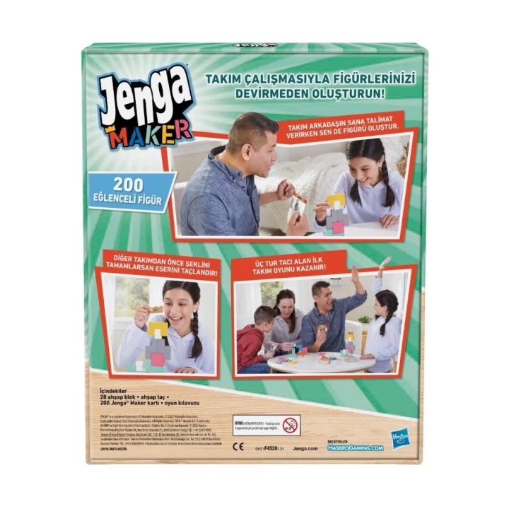 BFS Nessiworld F4528 Hasbro Gaming - Jenga Maker +8 yaş