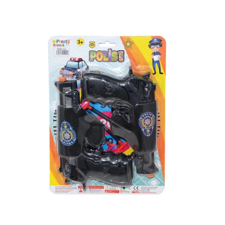 BFS Nessiworld FAB 1414 2li Silahlı Polis Oyun Seti -Prestij