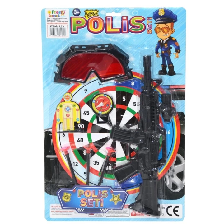 BFS Nessiworld FAB 233 Hedefli Polis Oyun Seti -Prestij