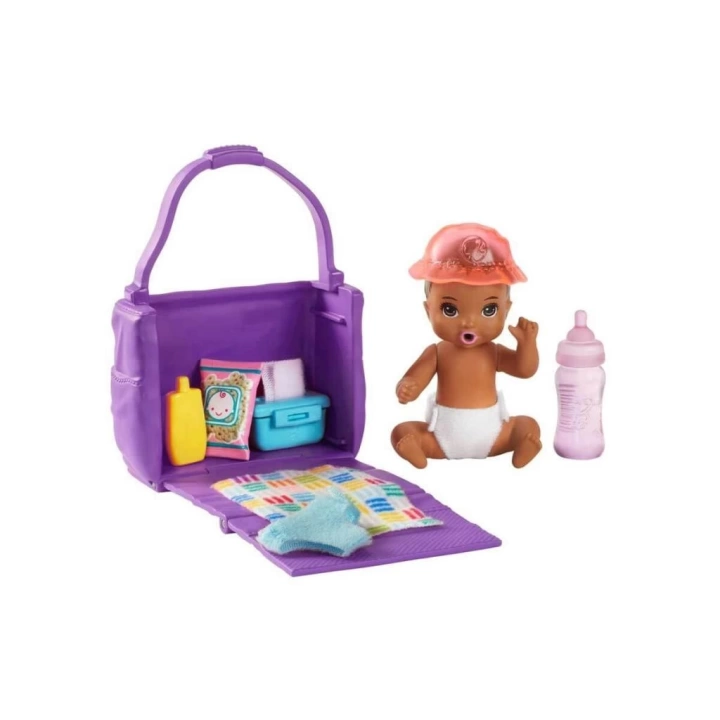 BFS Nessiworld GHV83 Özellikli Minik Bebekler Barbie Bebek Bakıcısı