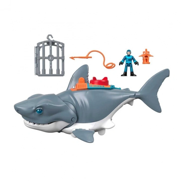 BFS Nessiworld GKG77 Imaginext - Çılgın Köpekbalığı Oyun Seti