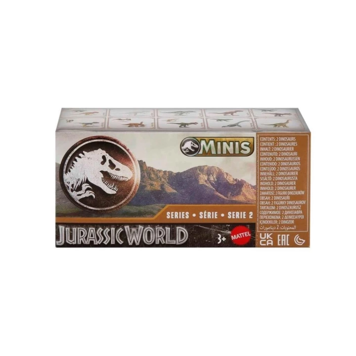 BFS Nessiworld GWP38 Jurassic World Sürpriz Paketli Mini Dinozor Figürleri