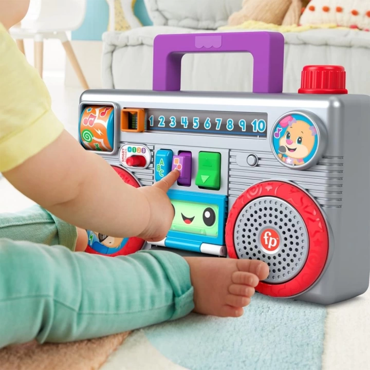 BFS Nessiworld  GYC04 Fisher-Price® Eğlenceli Müzik Kutusu, Türkçe-İngilizce / +6 ay