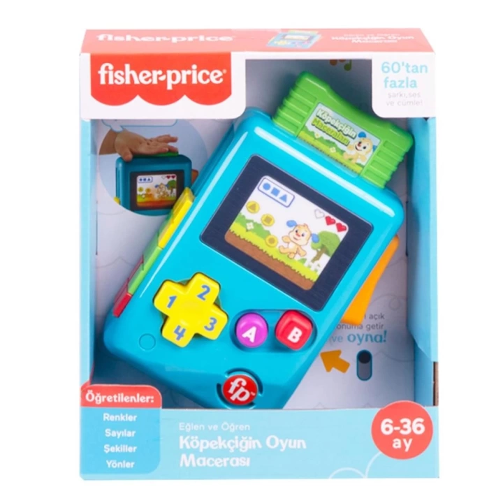 BFS Nessiworld HBC91 Fisher-Price® Eğlen ve Öğren Köpekçiğin Oyun Macerası, Türkçe / +6 ay