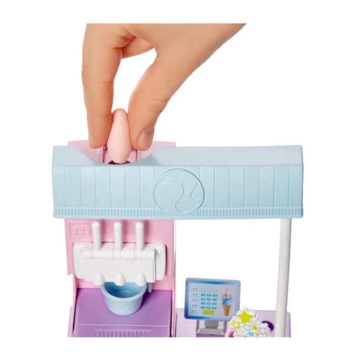 BFS Nessiworld HCN46 Barbie Dondurma Dükkanı Oyun Seti, Barbie Ben Büyüyünce