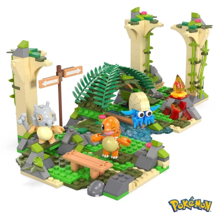BFS Nessiworld HDL86 MEGA™ Pokémon™ Jungle Ruins - Adventure Builder Antik Kent Seti 464 parça +7 yaş