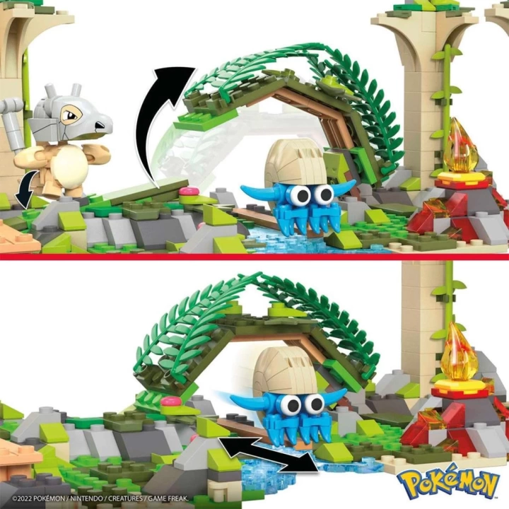 BFS Nessiworld HDL86 MEGA™ Pokémon™ Jungle Ruins - Adventure Builder Antik Kent Seti 464 parça +7 yaş