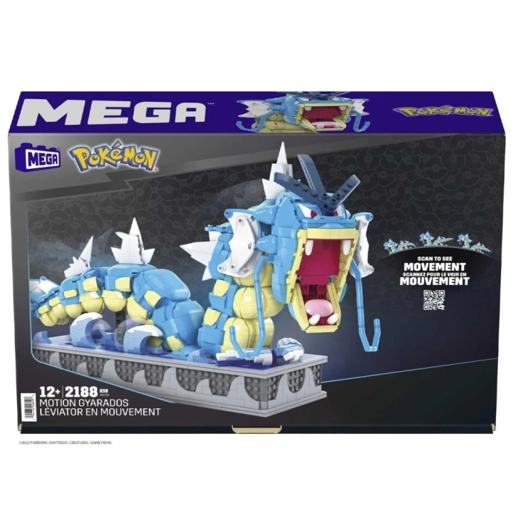 BFS Nessiworld HGC24 MEGA™ Pokémon™ Kinetik Gyarados 2188 parça +12 yaş