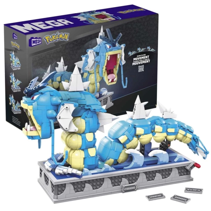 BFS Nessiworld HGC24 MEGA™ Pokémon™ Kinetik Gyarados 2188 parça +12 yaş