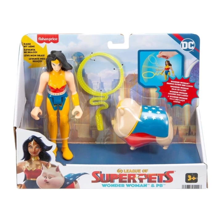 BFS Nessiworld HGL01 Imaginext DC League of Super Pets -  Kahramanlar ve Hayvanlar
